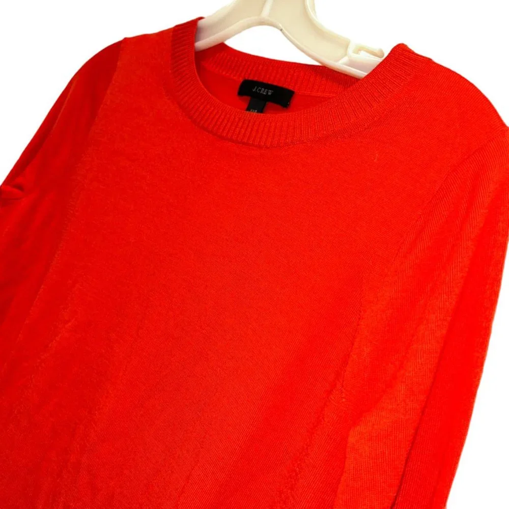 J. crew ORANGE Tippi sweater XXS